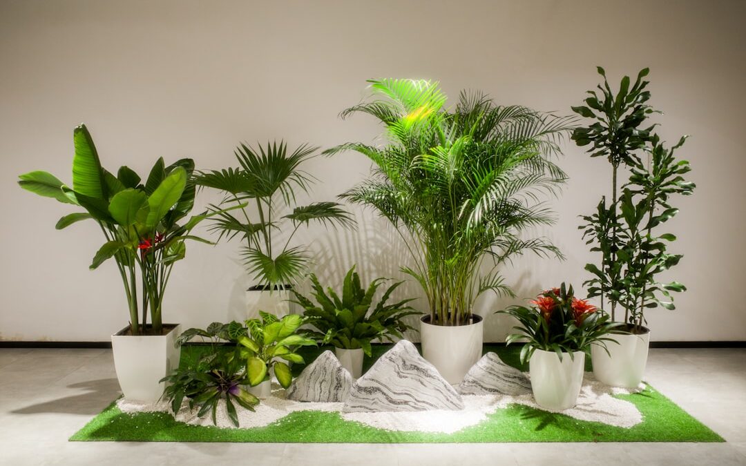 Inspiratie: planten in eetkamers